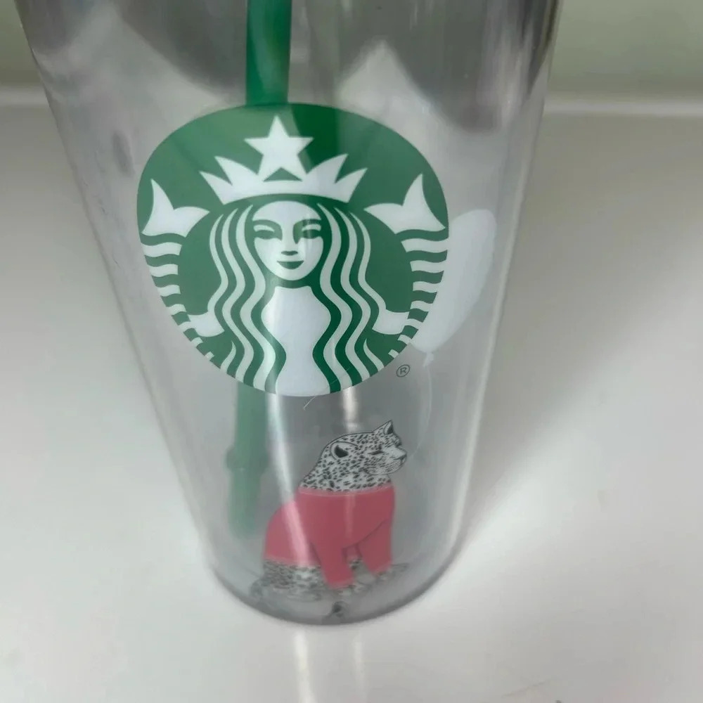 Starbucks Cold Beverage Tumbler NWOT 2020 Oh Happy Day - Picture 2 of 4
